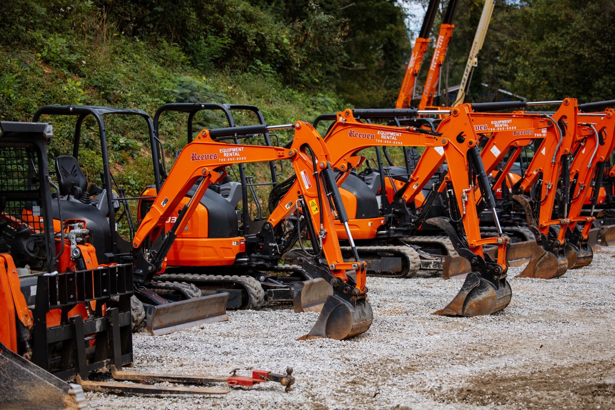 Equipment available from Reeves Rental Center in Clayton