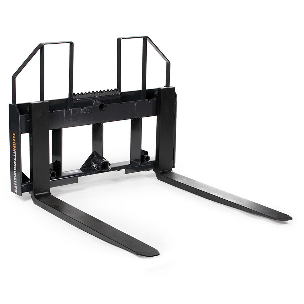 Pallet fork skidsteer attachment available for rent